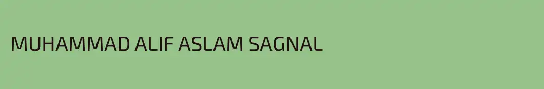 MUHAMMAD ALIF ASLAM SAGNAL